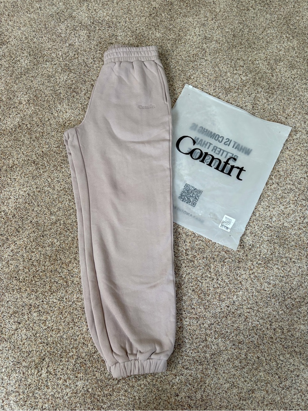 NWT Comfrt Sweatpants Color Bark